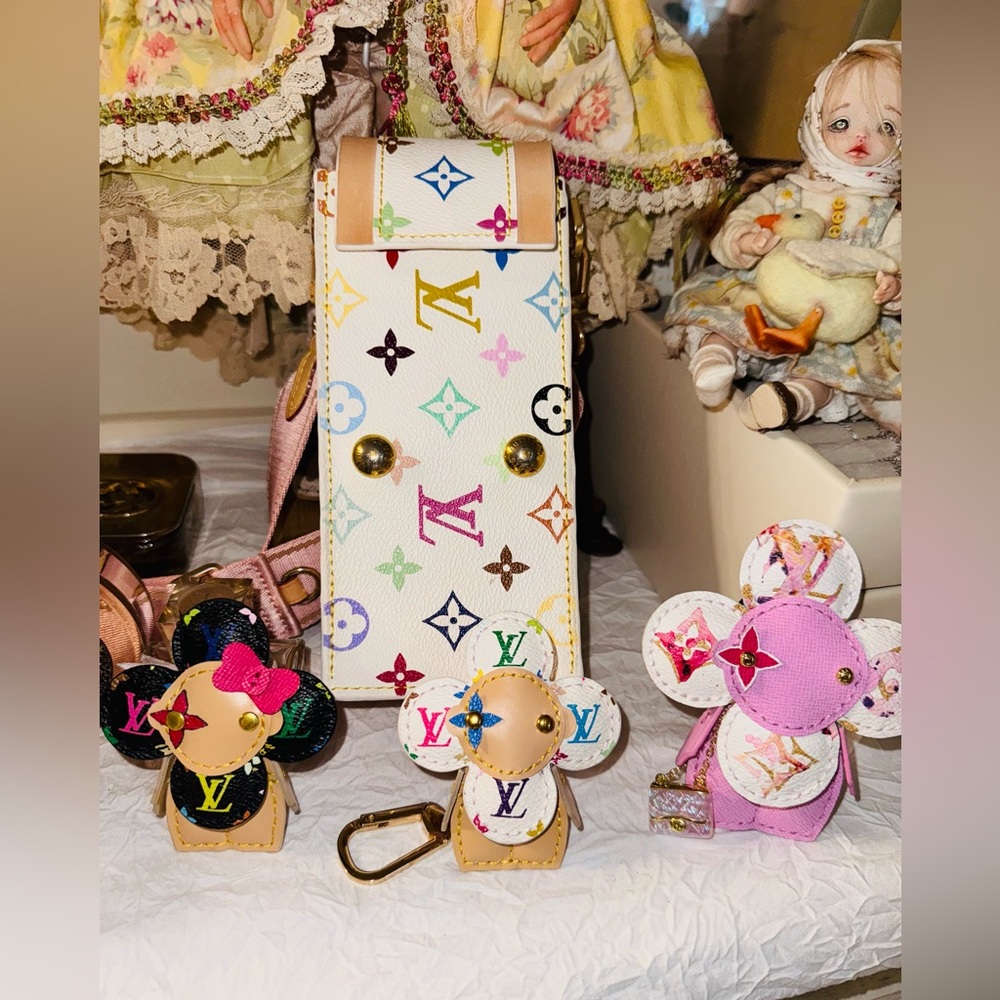💗 Murakami Vivienne Doll Bag charm Keychain handmade - Picture 3 of 17
